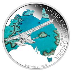 Silver Great Barrier Reef Coin 2014 - 1 oz